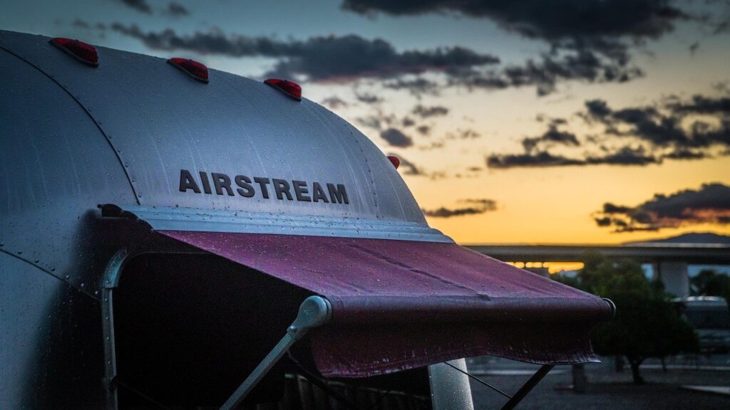 airstream, rv, camping