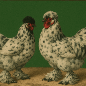 Mottled Splash Silkie